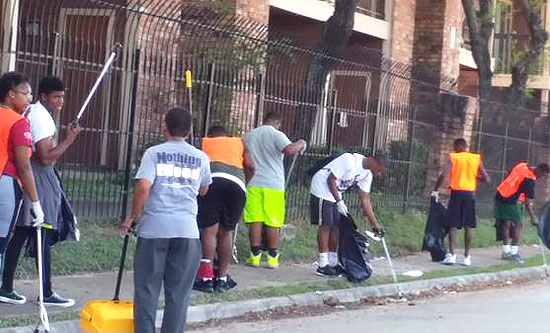 Eisenhower-Ninth-Grade-School-September-Clean-Up-2