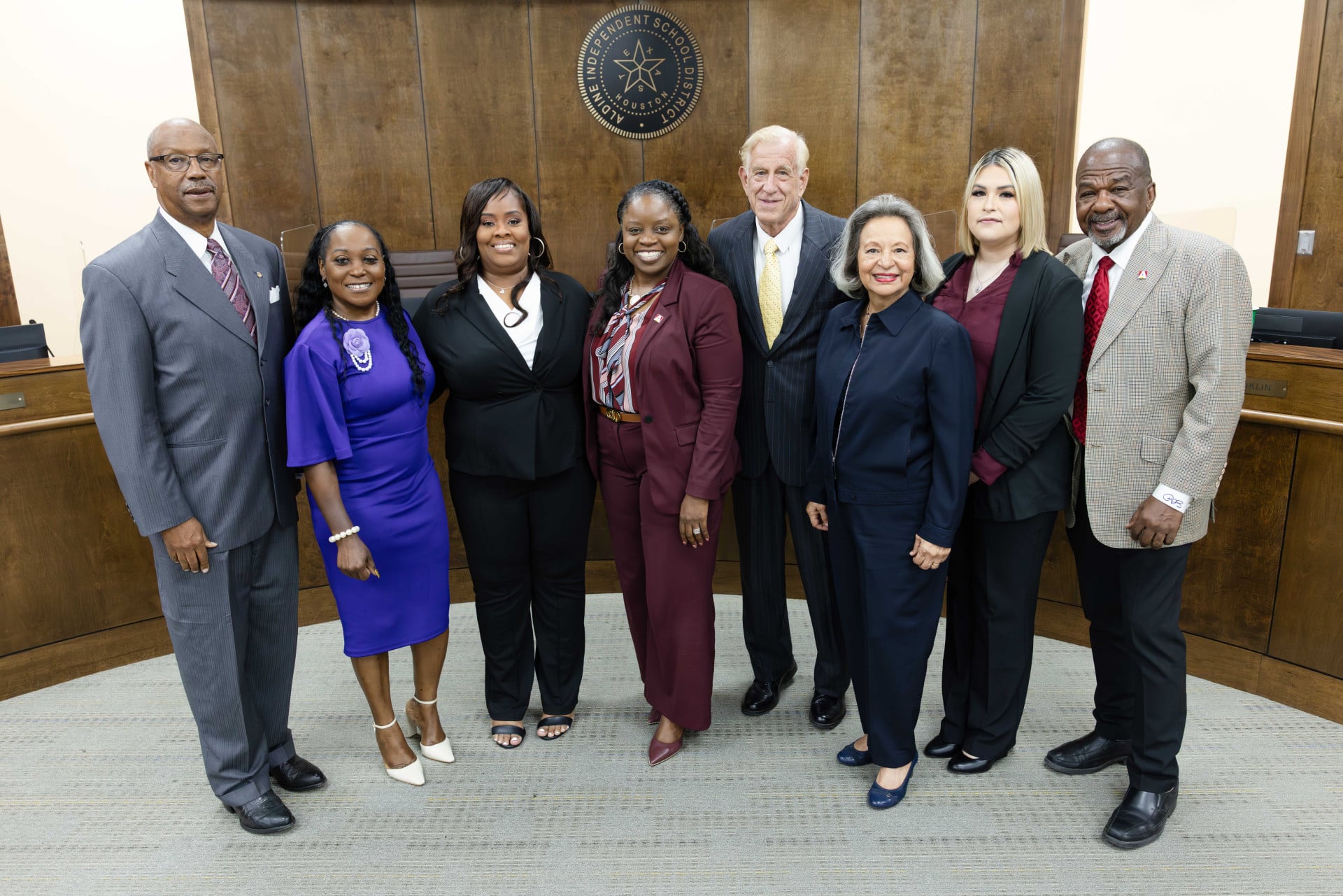 Aldine ISD Board Elects New Slate of Officers, Recognizes District Achievements