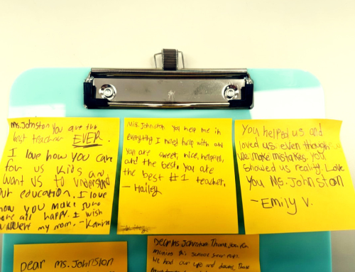 The Teacher Behind the Sticky Notes