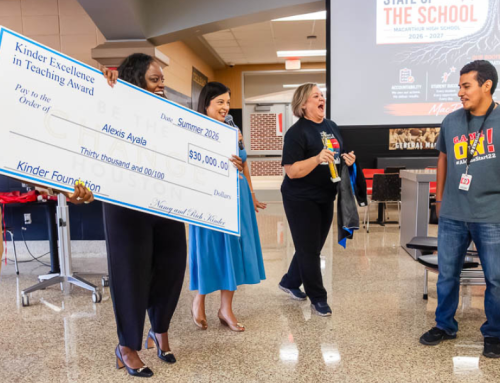 MacArthur High School Teacher Alexis Ayala Receives $30,000 Kinder Excellence in Teaching Award