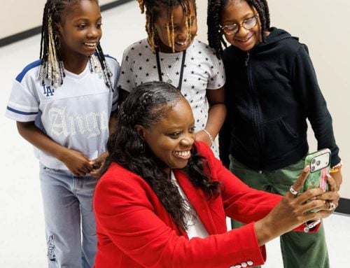Aldine ISD Superintendent Dr. LaTonya Goffney, cabinet members visit Anderson Academy 09-09-2026