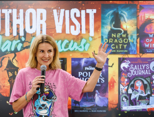 Hoffman Students Get Creative at ‘The Nightmare Before Christmas’ Spooktacular and Author Visit