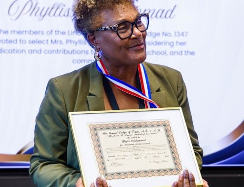 Avalos P-TECH’s Phyllis Muhammad receives Mirabeau B. Lamar Award of Excellence 10-21-2026