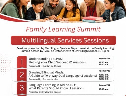 Cumbre de Aprendizaje Familiar – Sesiones de Servicios Multilingües, 24 de oct.